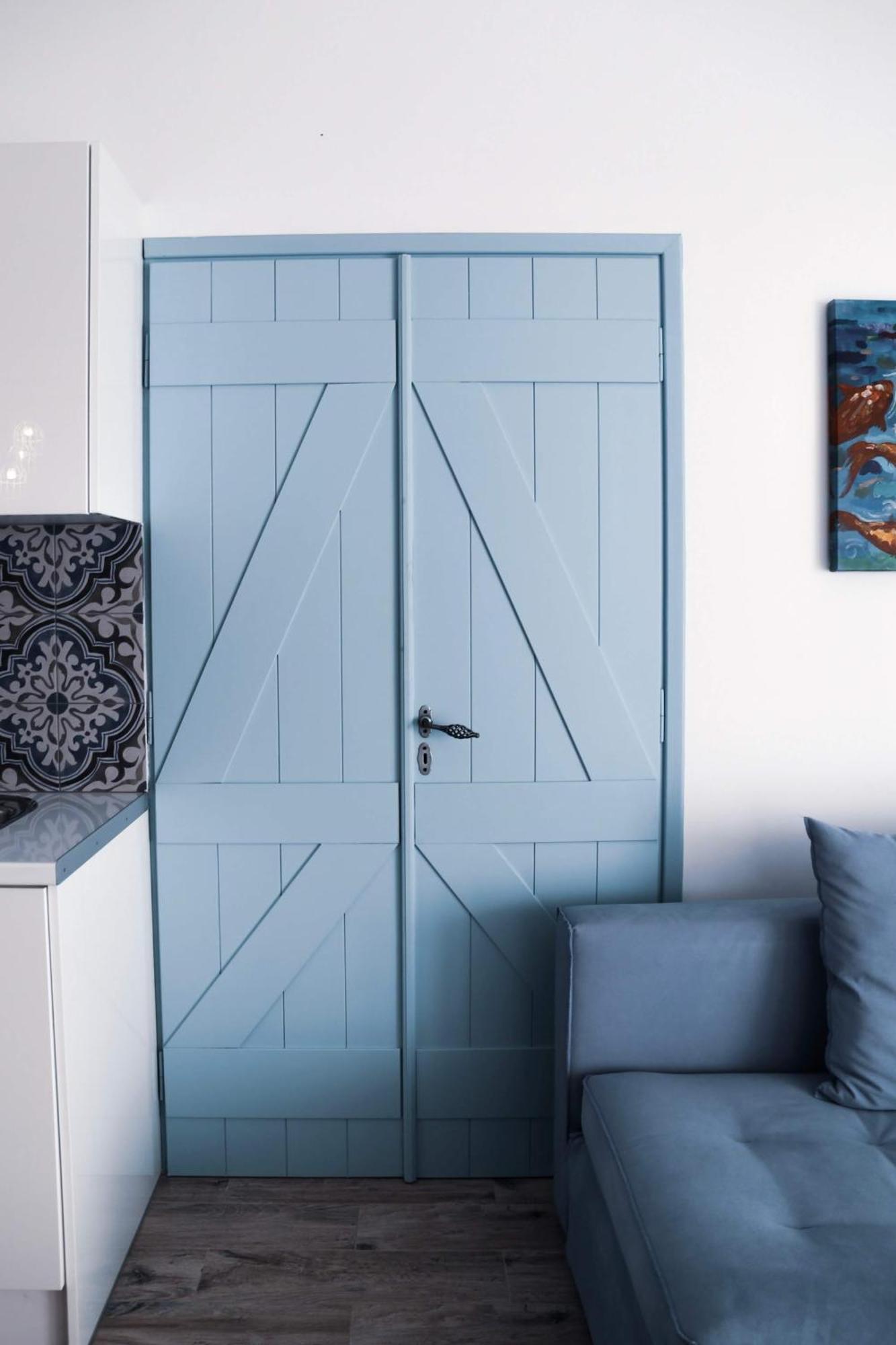 Galinio Boutique Apartments سكافيديا الغرفة الصورة